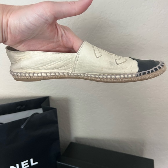 Authentic Chanel Espadrilles- Size 40 - Picture 7 of 11